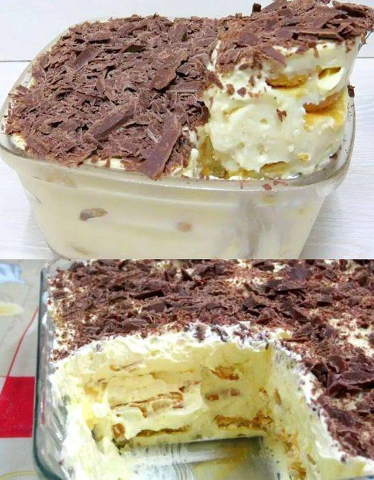 Pavê de Liquidificador sem Forno