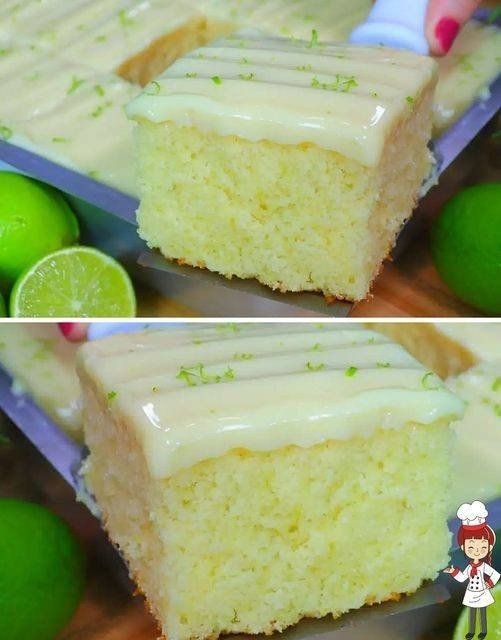 Bolo de Limão de Liquidificador