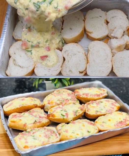 Pão Recheado de Forno