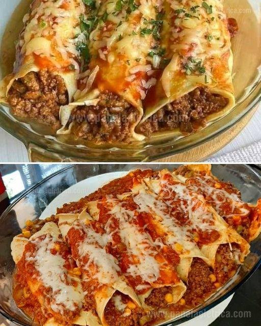 Panqueca de Carne Moída