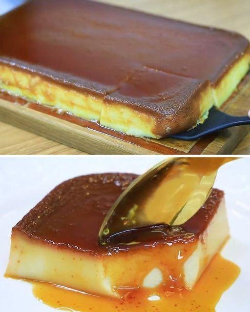 Pudim de leite na Travessa