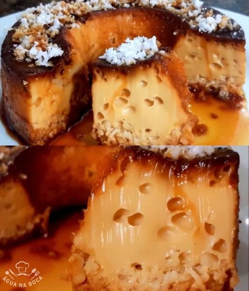 Pudim de 3 Ingredientes