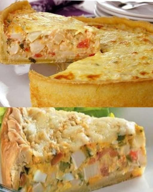 Torta de Palmito de Liquidificador