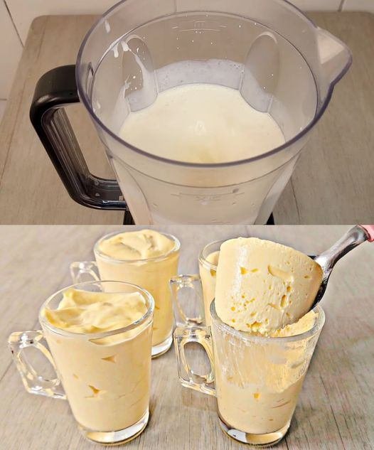 Sobremesa Cremosa de Leite Condensado