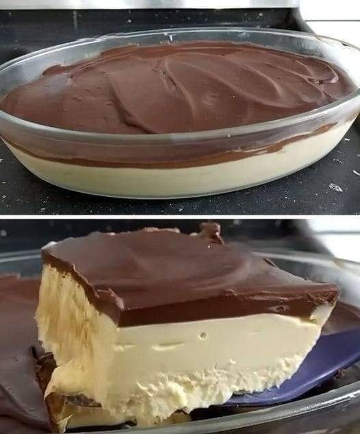 Sobremesa Gelada de Leite Ninho com Ganache