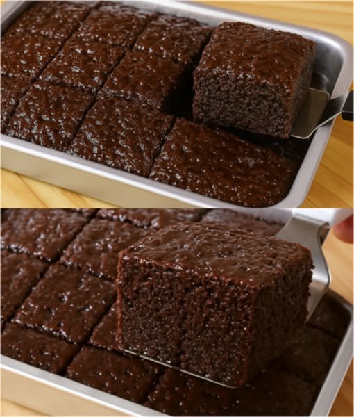 Bolo de Chocolate Molhadinho