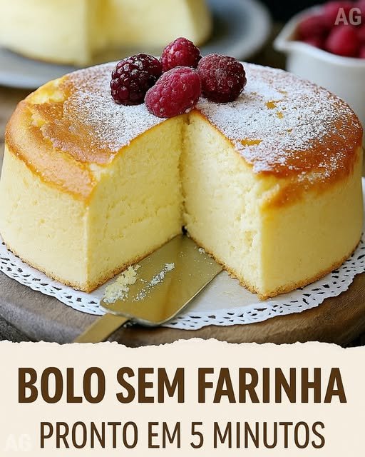 Bolo Sem Farinha