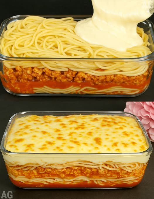 Macarrão de Forno Cremoso com Molho Branco
