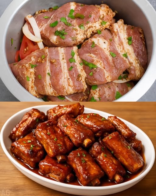 Costelinha de Porco na Pressão