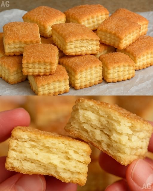 Biscoitinhos Folhados de Queijo