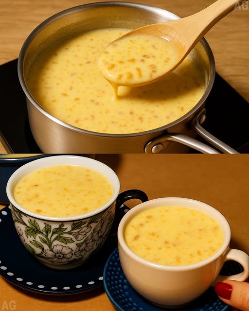 Chá de Amendoim Cremoso