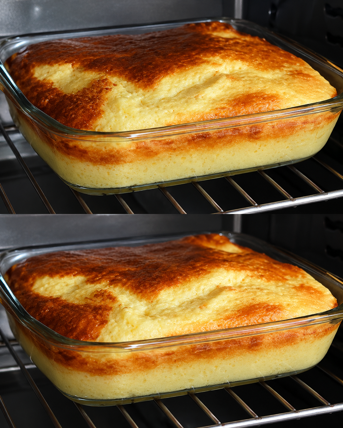 Soufflé de Forno Dourado e Leve