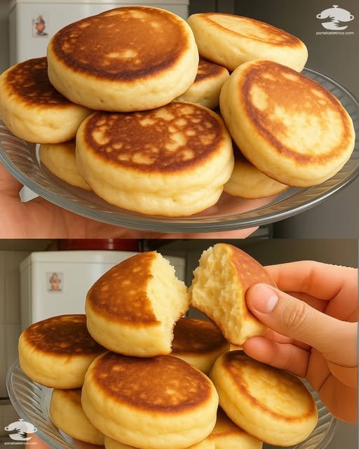 Bolinho de Frigideira para Seu Café