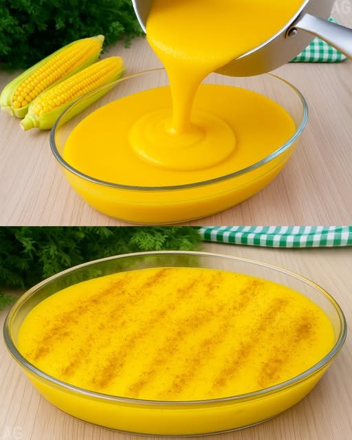 Curau de Milho da Roça com 3 Ingredientes