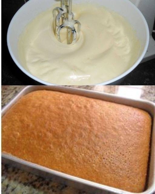 Bolo Gigante de 3 Ingredientes