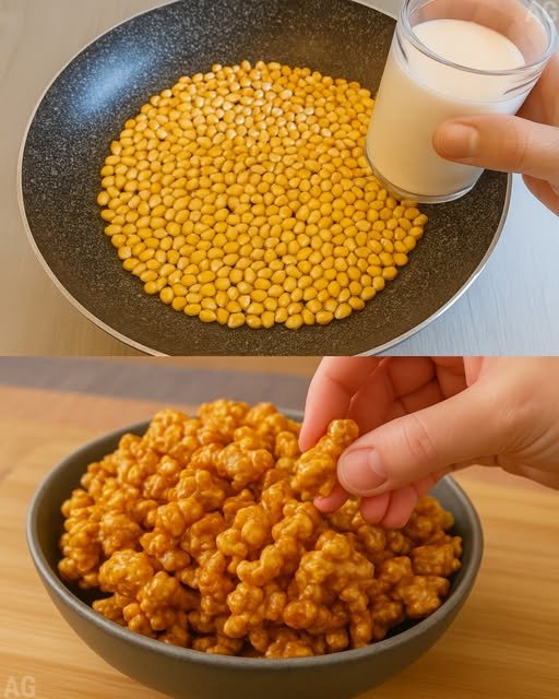 Pipoca Doce Caramelizada