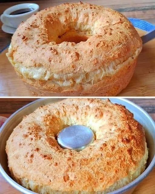 Bolo de Polvilho Macio e Muito Saboroso