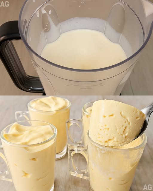 Mousse de Maracujá no Liquidificador
