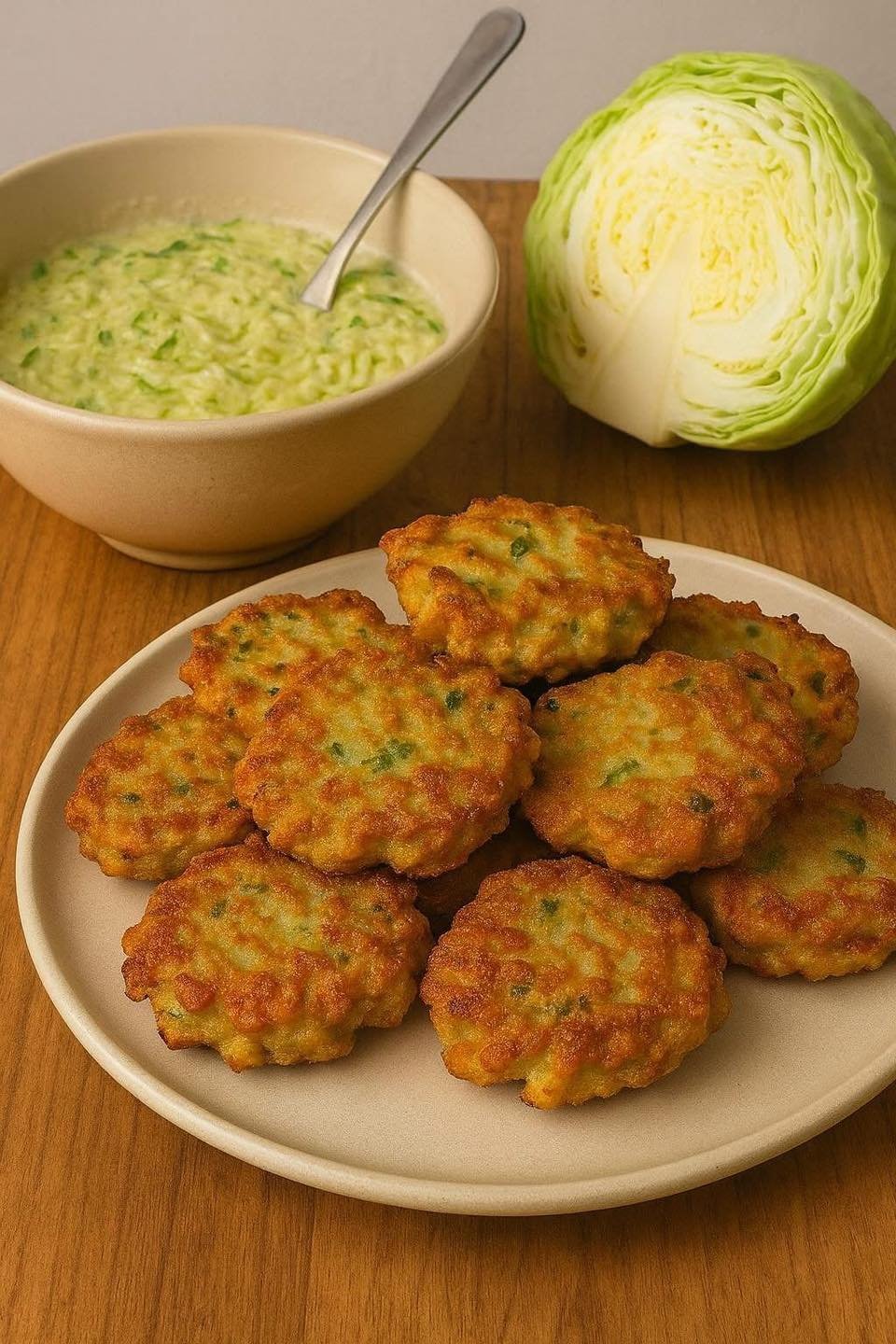 Bolinhos de Repolho fritos