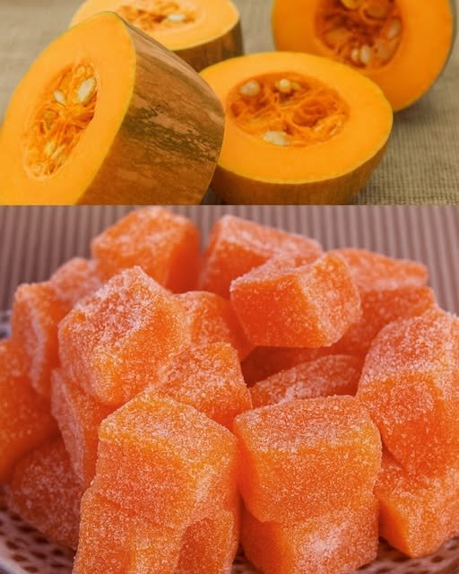 Doce de Abóbora Cristalizada