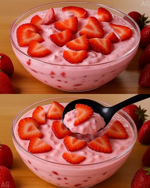 Mousse de Morango Cremoso