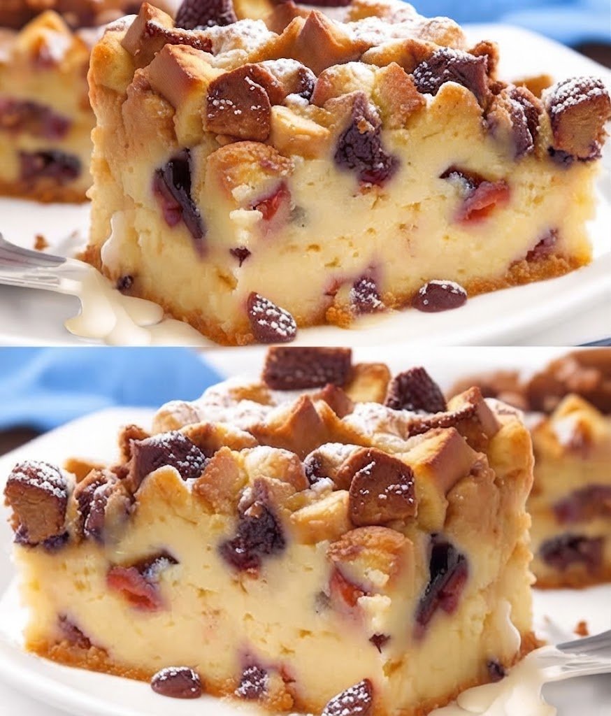 Bolo Pudding de Pão