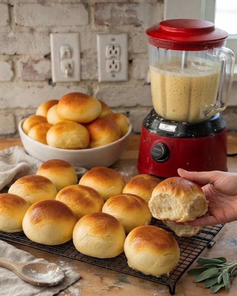 Pãozinho Fácil de Liquidificador