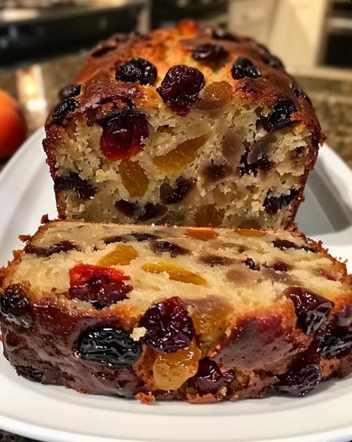 Bolo de Frutas Caseiro