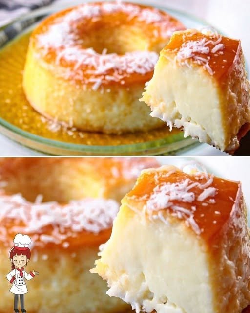 Pudim de Coco Cremoso