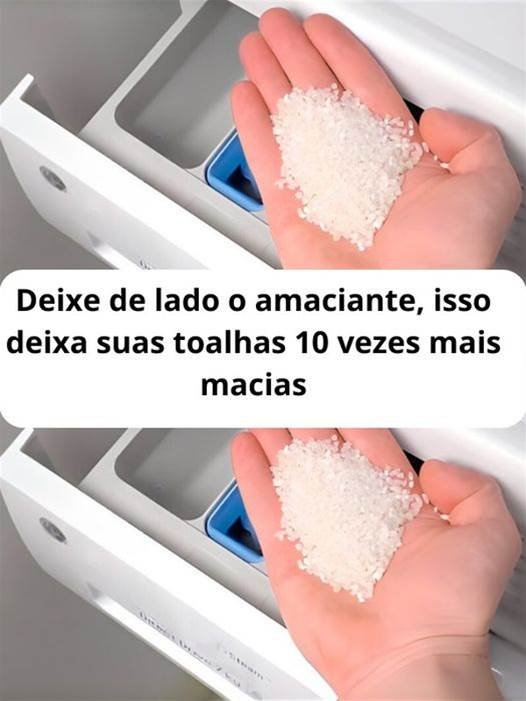 Deixe de Lado o Amaciante