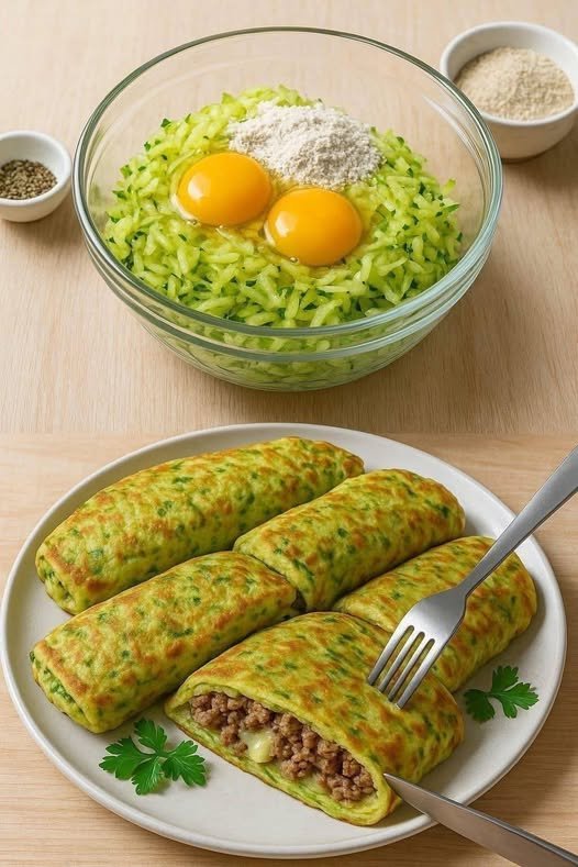 Panqueca de Abobrinha