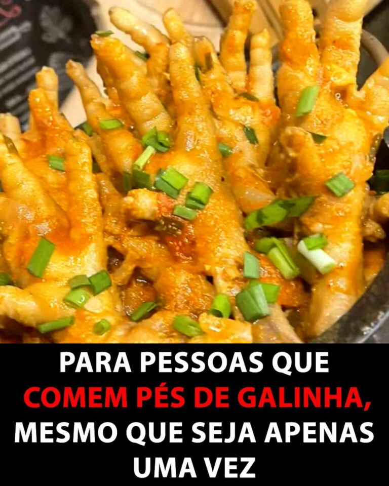 Pés de galinha bem Temperados
