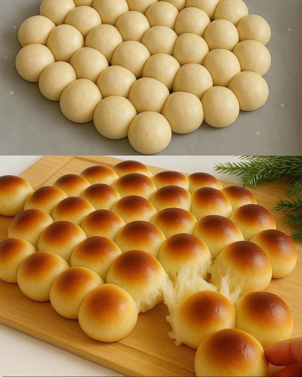 Pão de Leite Fofinho em Bolinhas