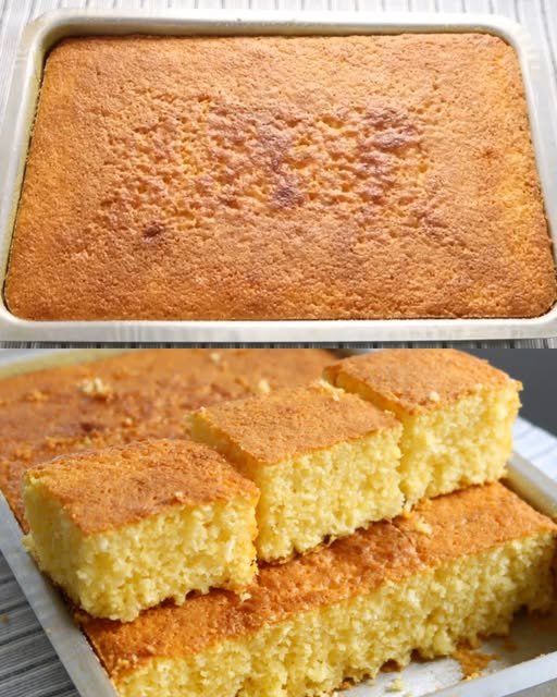 Bolo de Macaxeira com Coco e Fubá