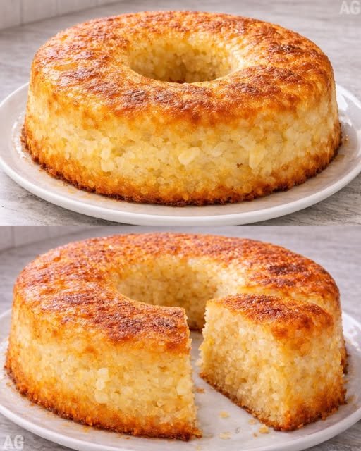 Bolo de Tapioca com Queijo