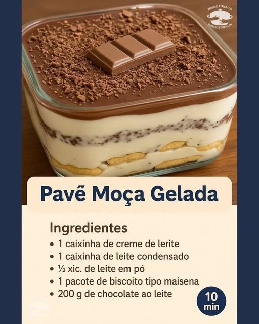 Pavê Moça Gelada