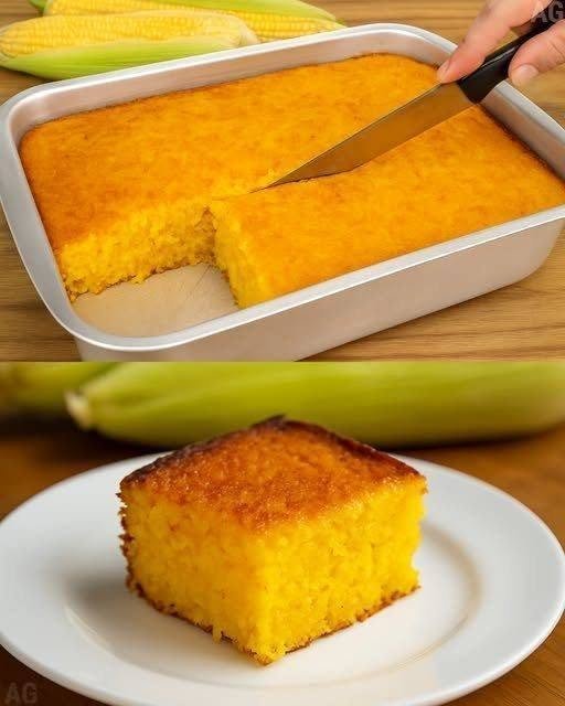 Bolo de Milho Cremoso
