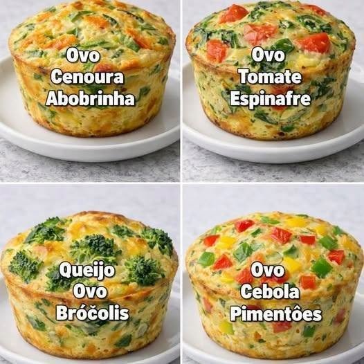 Muffin de Ovo Saudável