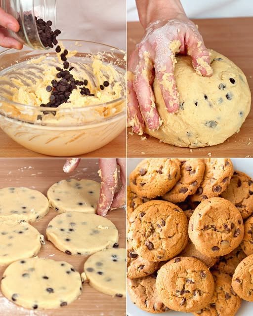 Cookies com Gotas de Chocolate