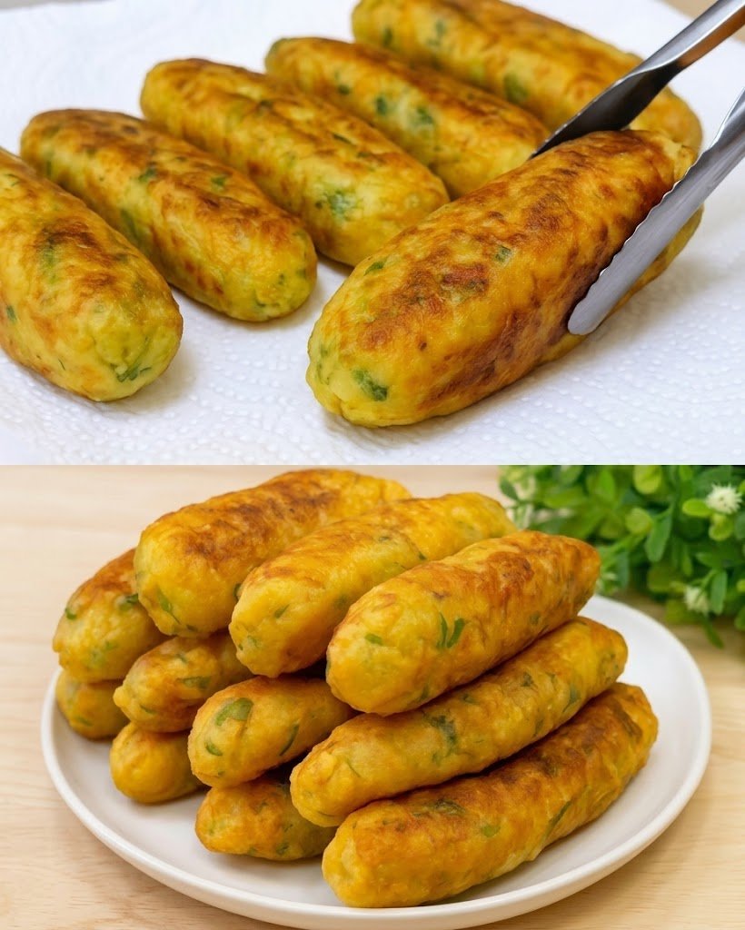 Bolinhos de Abobrinha Crocantes