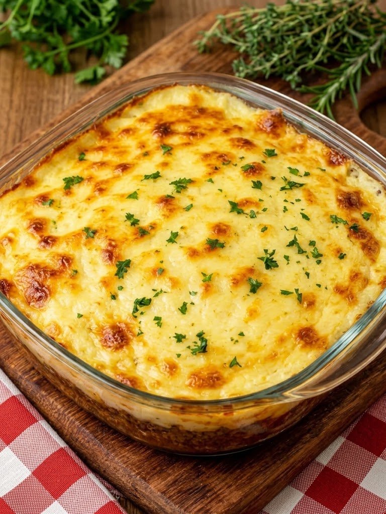 Escondidinho de Carne Moída