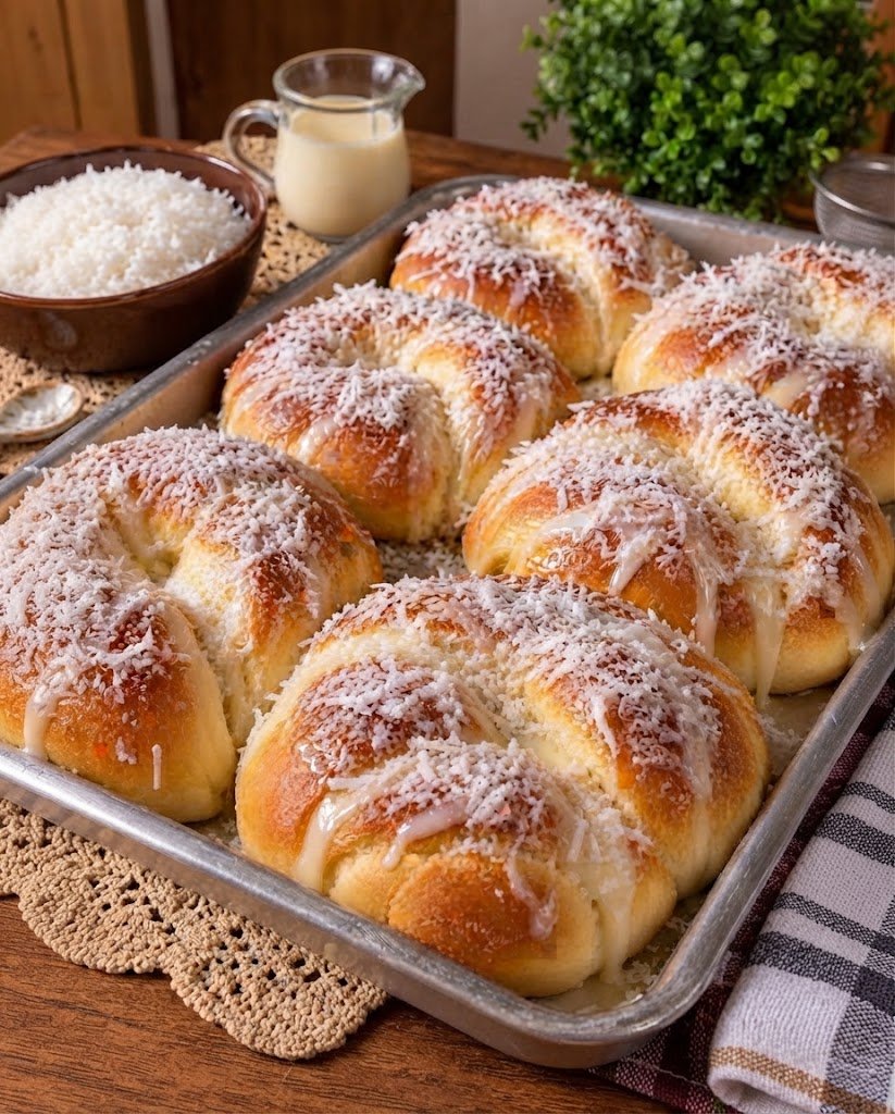 Rosca de Coco Fofinha
